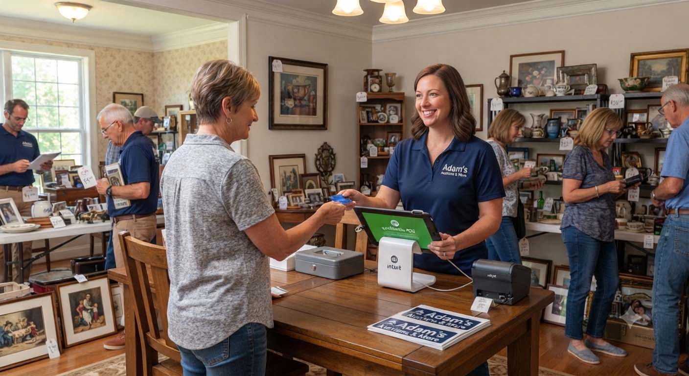 adams auctions estate services